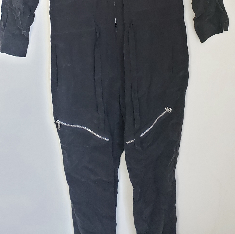 Calvin Rucker Jumpsuit size Medium Zippers Pockets - Picture 3 of 5